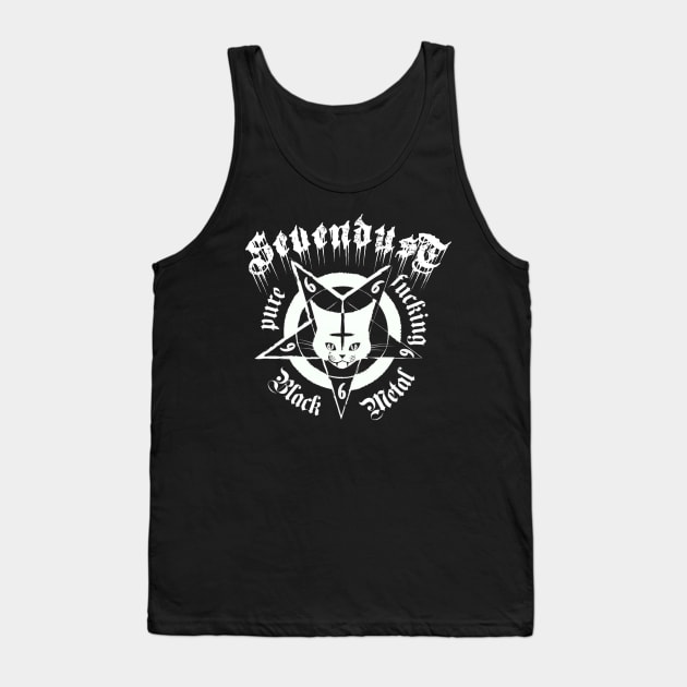 Cat metal sevendust Tank Top by alea crew